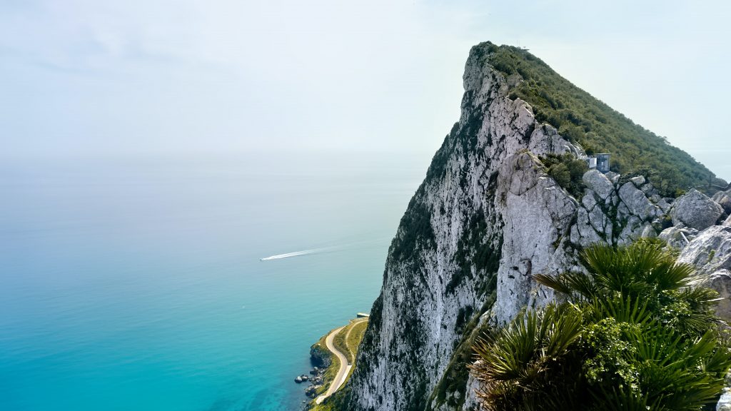Vista escénica desde el Peñón de Gibraltar